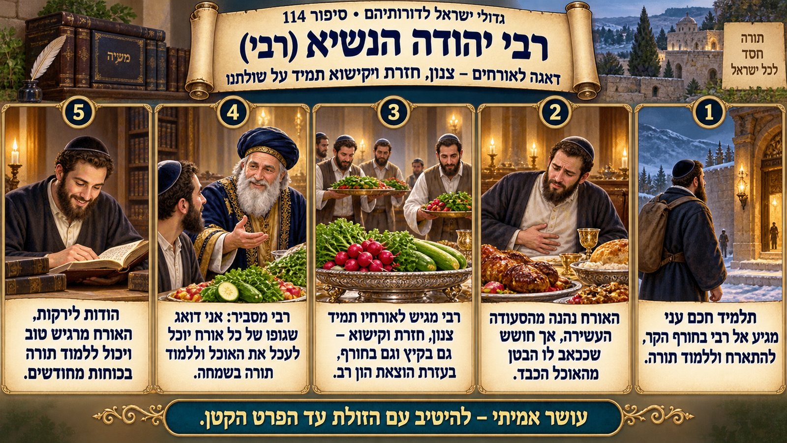 תמונת סיכום — רבי יהודה הנשיא (רבי): רבי יהודה הנשיא (רבי)